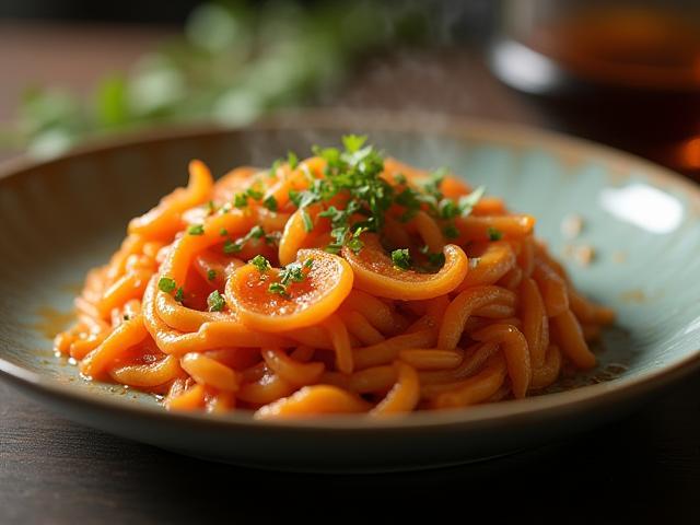 Deliciously styled plate of food for a restaurant menu shoot